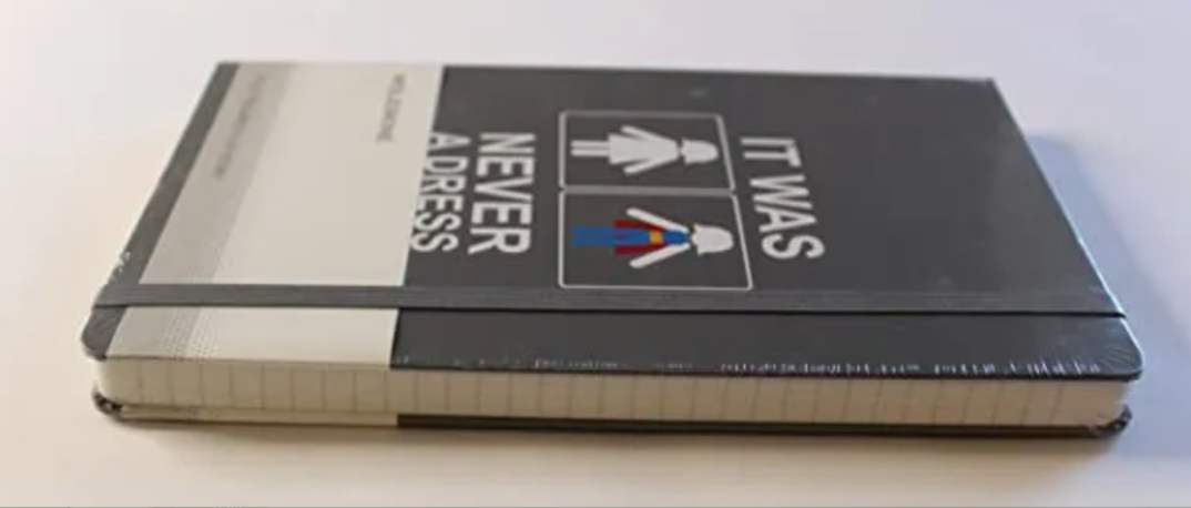 Moleskine Grey Hard Cover Ruled Notebook & Go Pen Bundle 240 Lined Pages