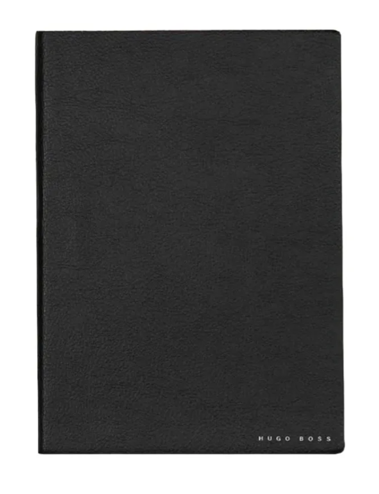 Hugo Boss Black Dotted Notebook Essential A5 Vegan Leather Cover 160 Pages