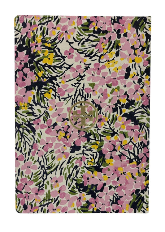 Brand New Tory Burch Red TZag Notebook FLORAL