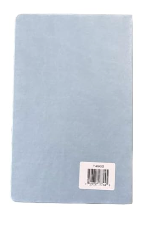 Eccolo Blue Faux Leather She is Strong Proverbs 31:25" Christian bible notebook