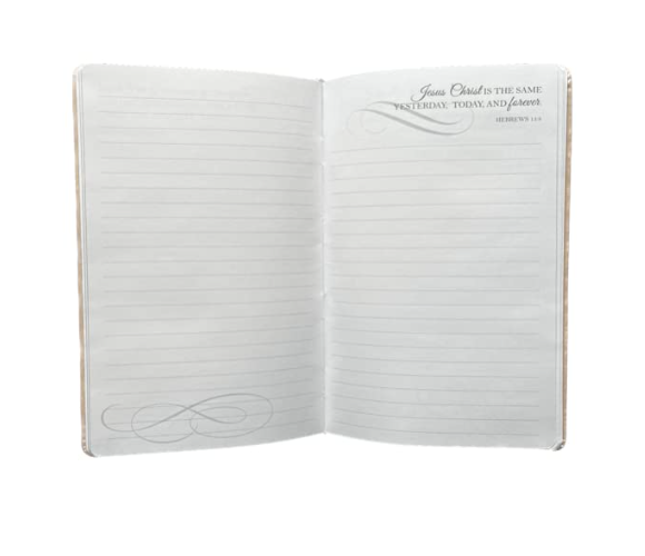 Eccolo "Therefore, if anyone is in Christ, he is a new creation..." Notebook
