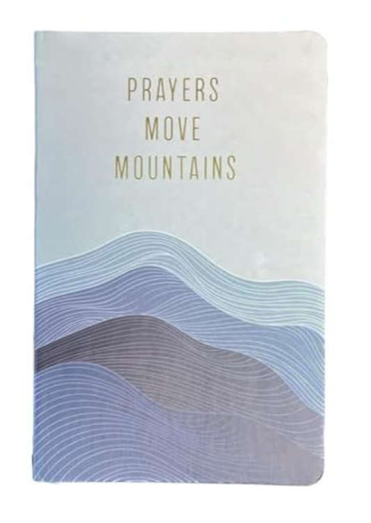 Eccolo "Prayers Move Mountains Rejoice always..." Christian Notebook