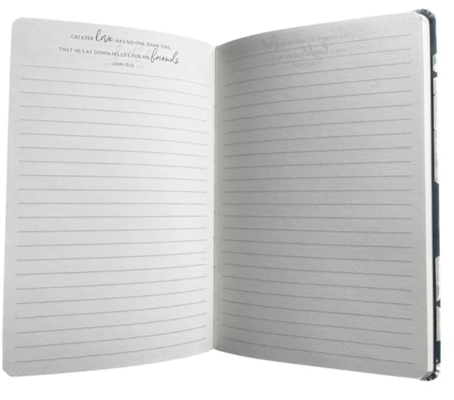 Eccolo "His Love Guides Life John 10: 10-11" Journal Notebook with Bible Verses