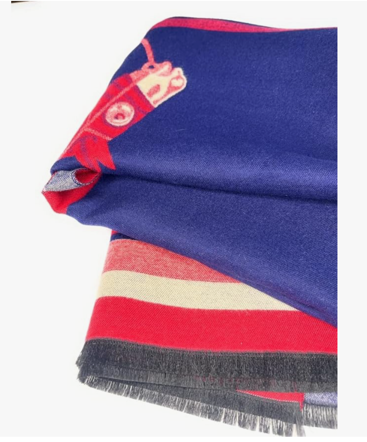 Beyond Joy Cashmere Substitute 100% Acrylic Shawl Scarf Double sided
