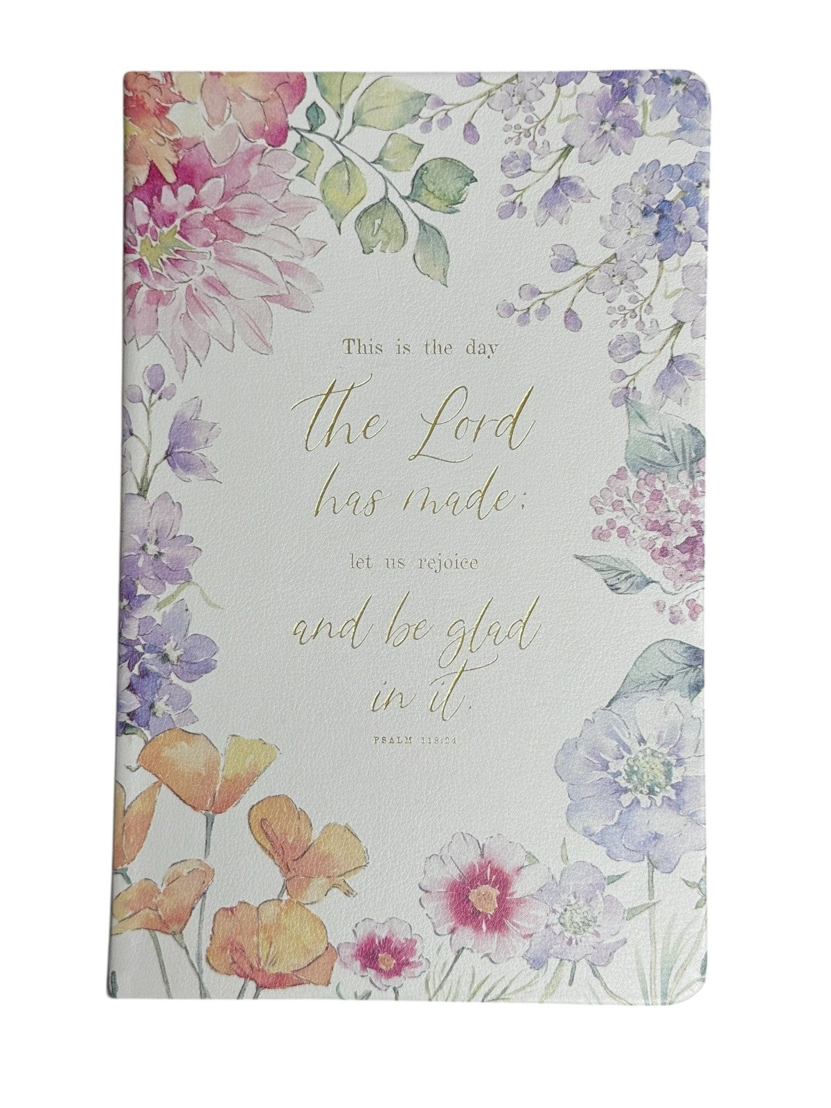 Eccolo Bible Notebook "This is the Day the Lord has Made...Psalm 118:24″
