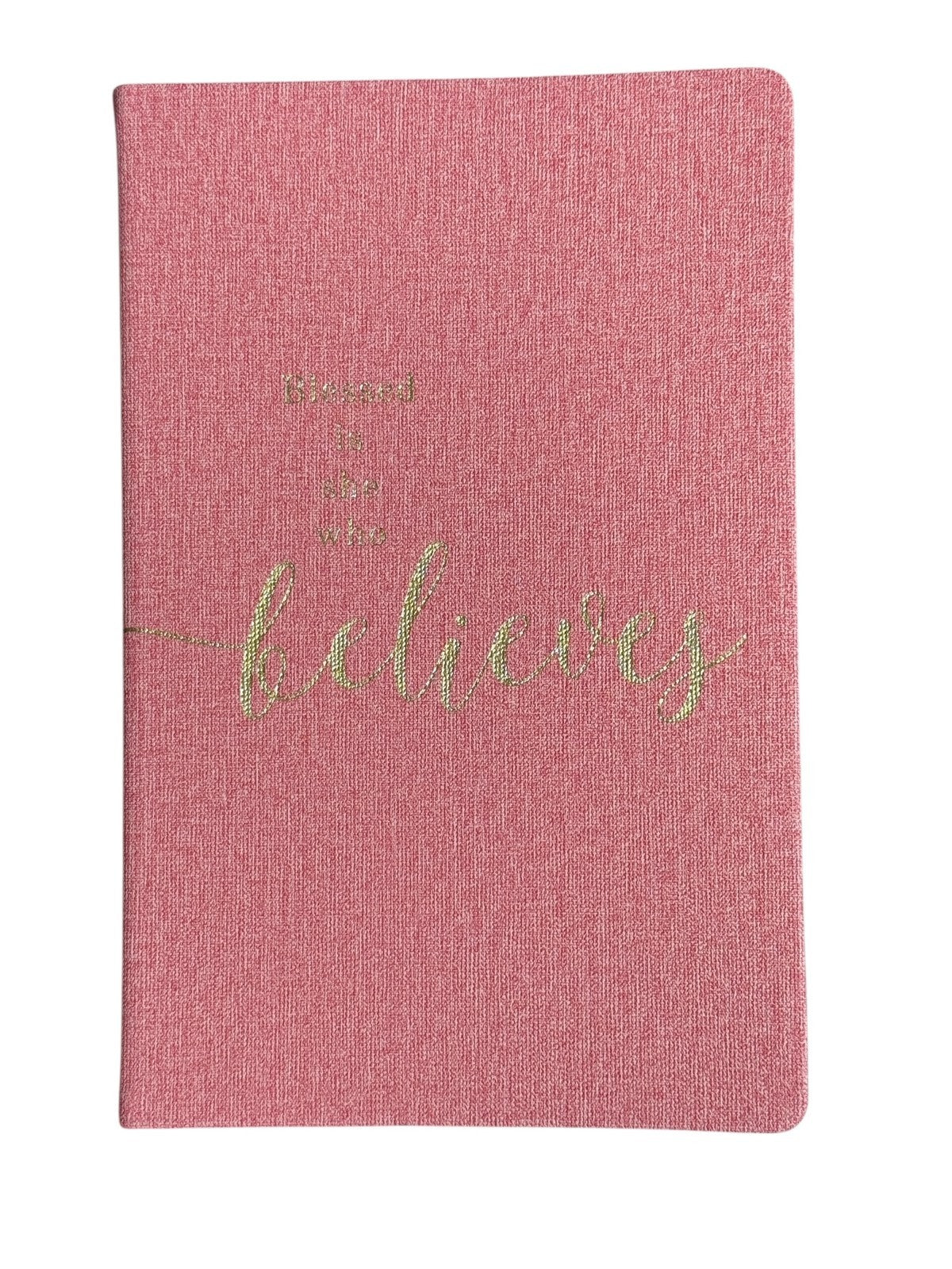 Eccolo Bible Notebook "Blessed is She Who Believes."