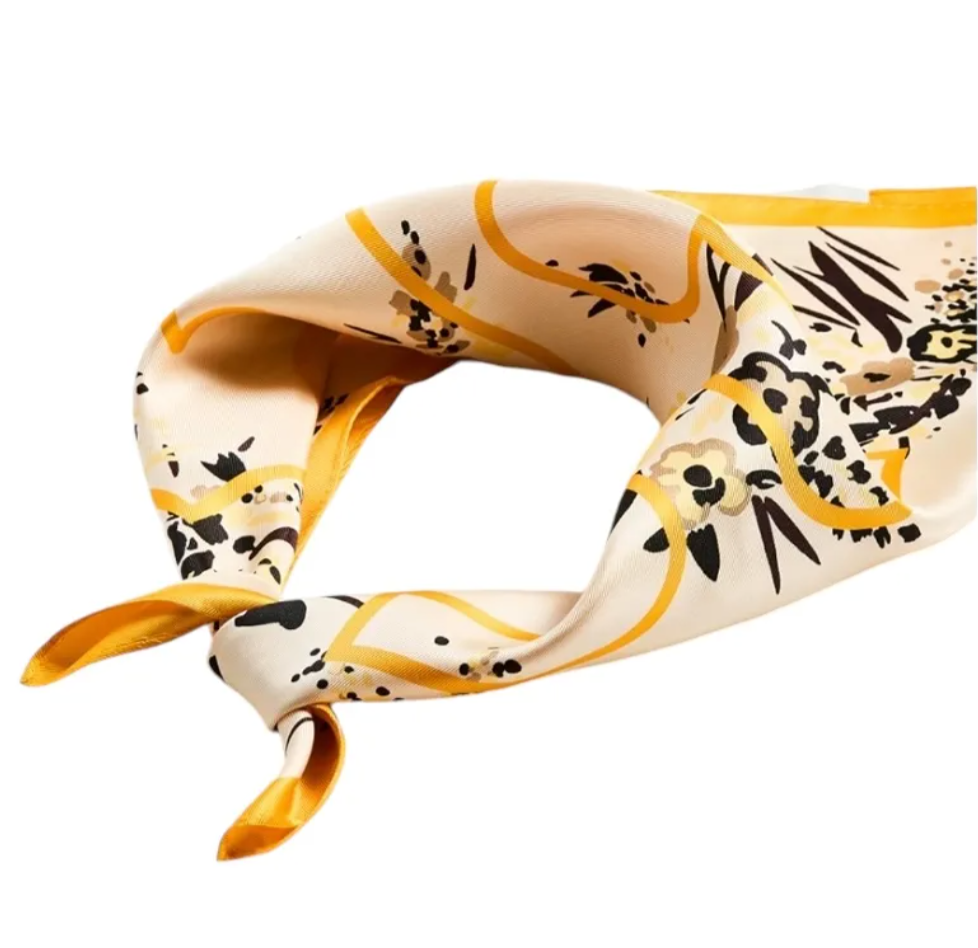 TORY BURCH DRIP BOUQUET  NECKERCHIEF  RETAIL:$128
