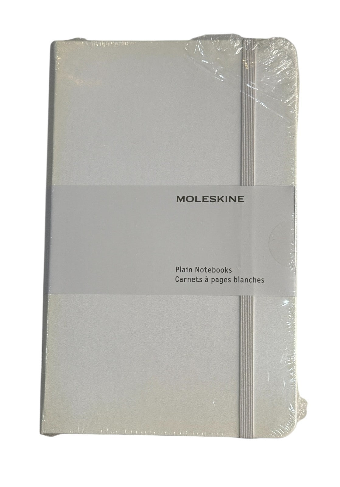 Moleskine White Large Ruled Notebook Hard Cover White x 2 Notebooks Set