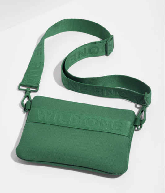 Wild One Treat Pouch Spruce (Green) Recycled Knit