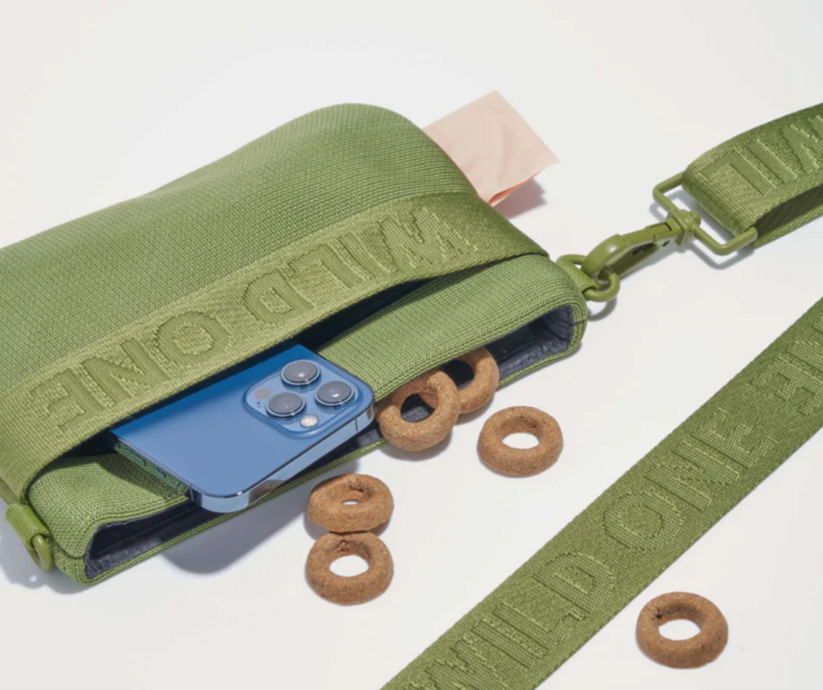 Wild One Treat Pouch Moss(Khaki Green) Limited Edition