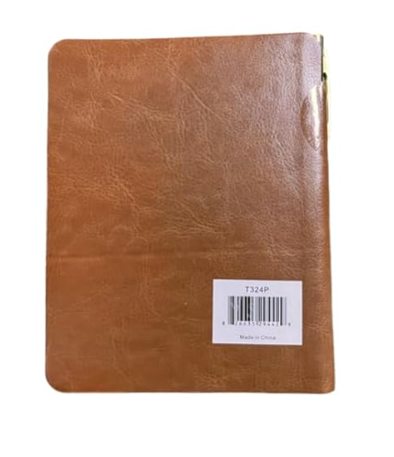 Eccolo Pocket Pen Journal Faith Hope Love, 192 Lined Page Super Flexible