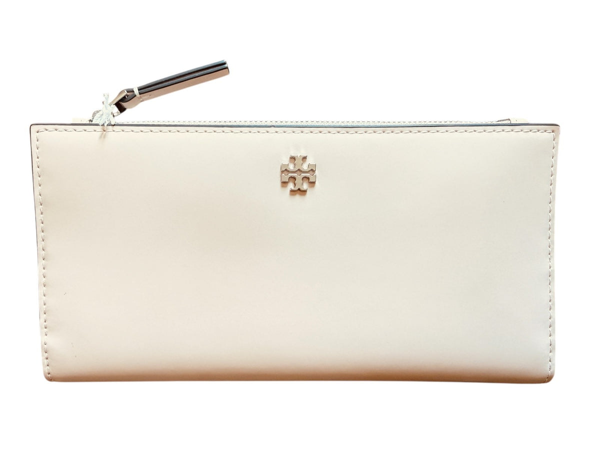 Tory Burch Blake Patent Slim Wallet Soft Pink