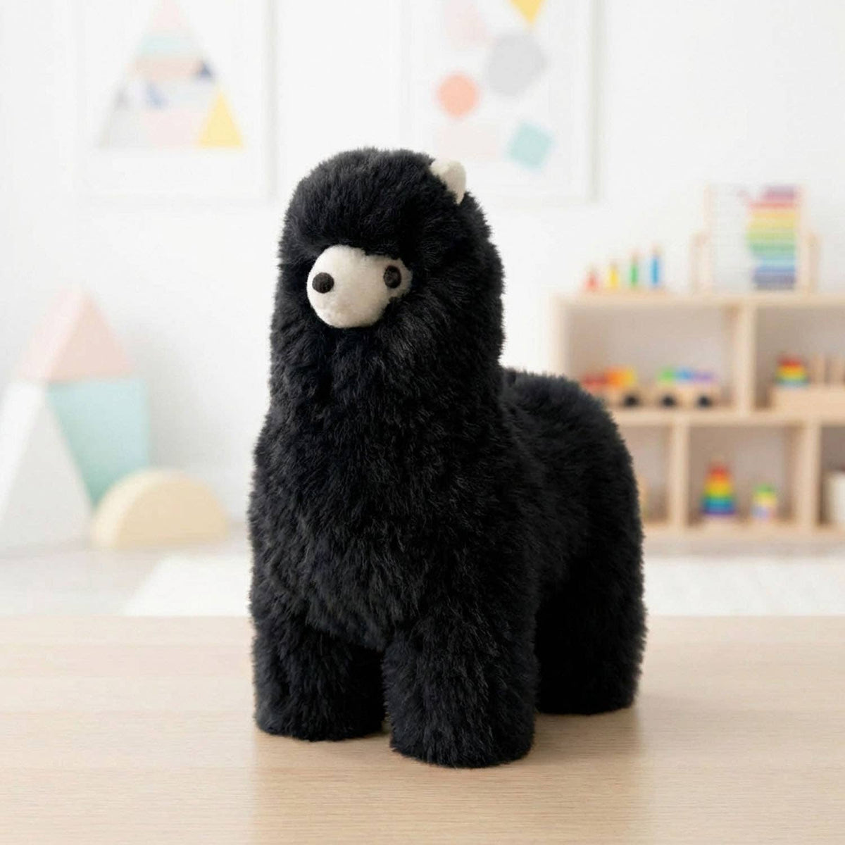 Alpaca Stuffed Animal - Small Alpaca 9": Beige