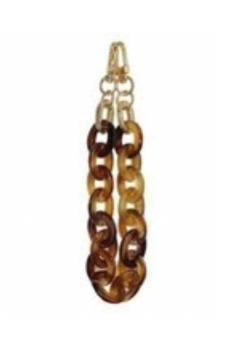 Brown Multi -Link Phone Chain