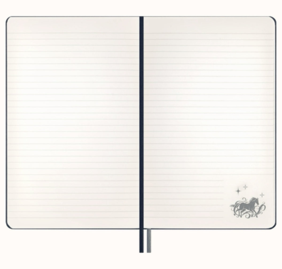 Moleskine Limited Edition Harry Potter Expecto Patronum spell Notebook with glow in the dark special-effect, Hard Cover, Ruled, Large (5" x 8.25"), Petrolum Blue, 176 pages