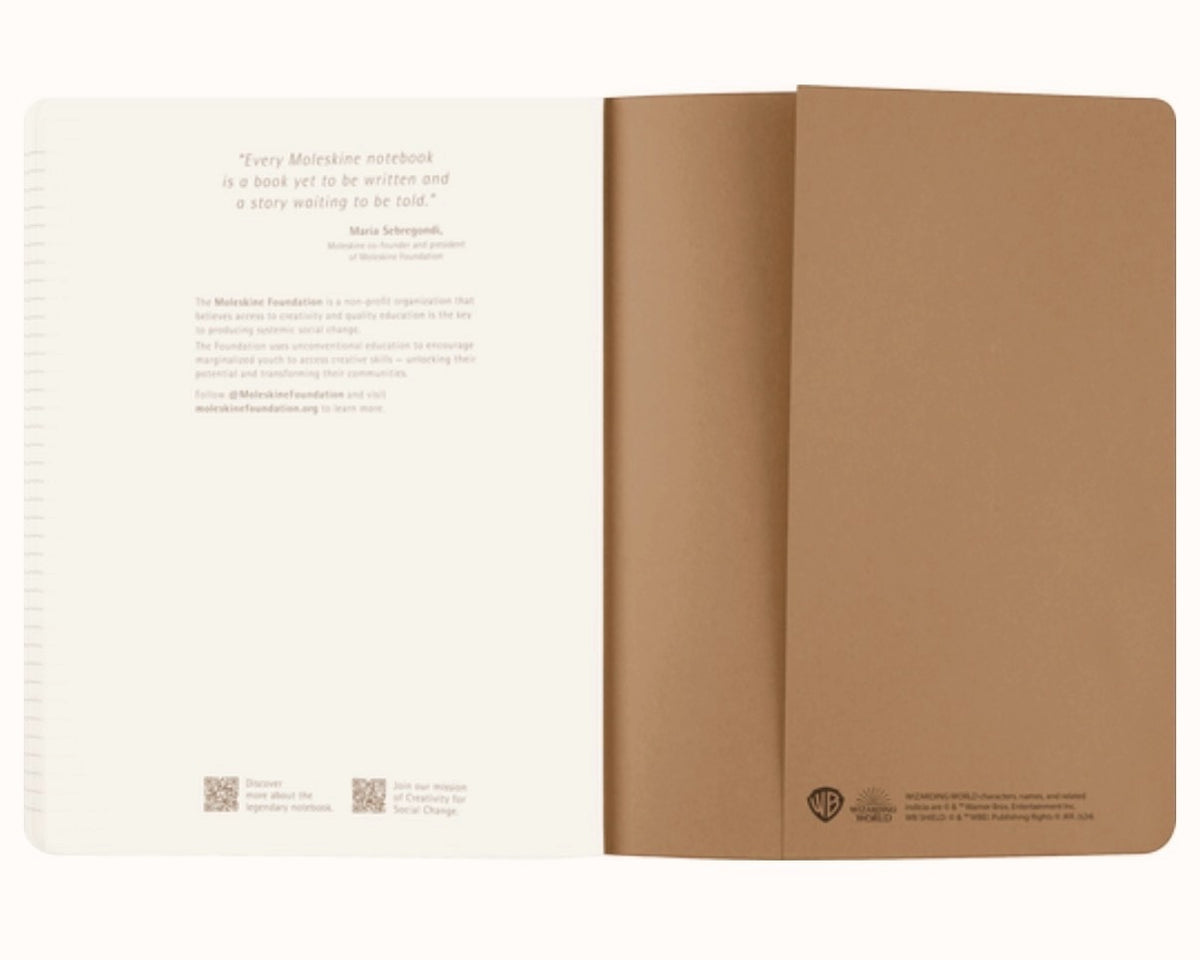 Moleskine Limited Edition Harry Potter Wingardium Leviosa Cahier Journal, XL, Soft Cover, Ruled