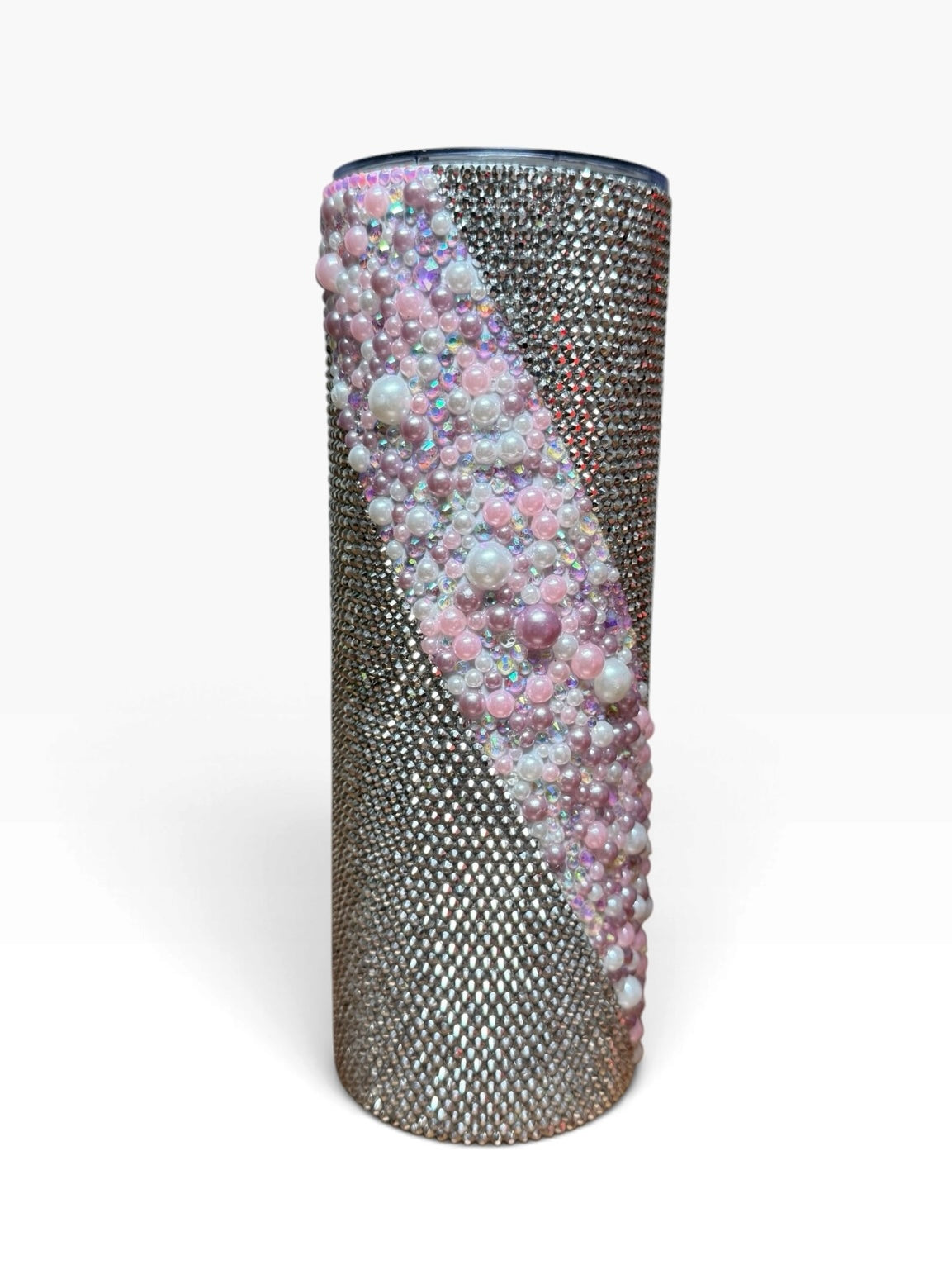 Handmade Pearl Sparkling Tumbler 20oz