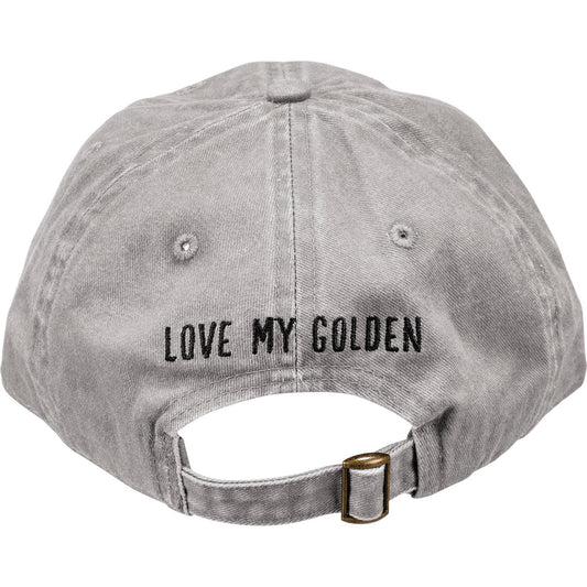 Love My Golden Retriever Baseball Cap