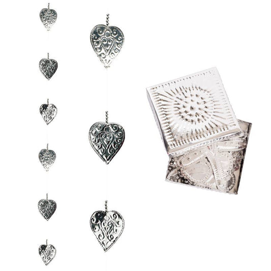 Hearts Tin Garland