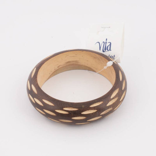 Assorted Carved Wooden Bracelets