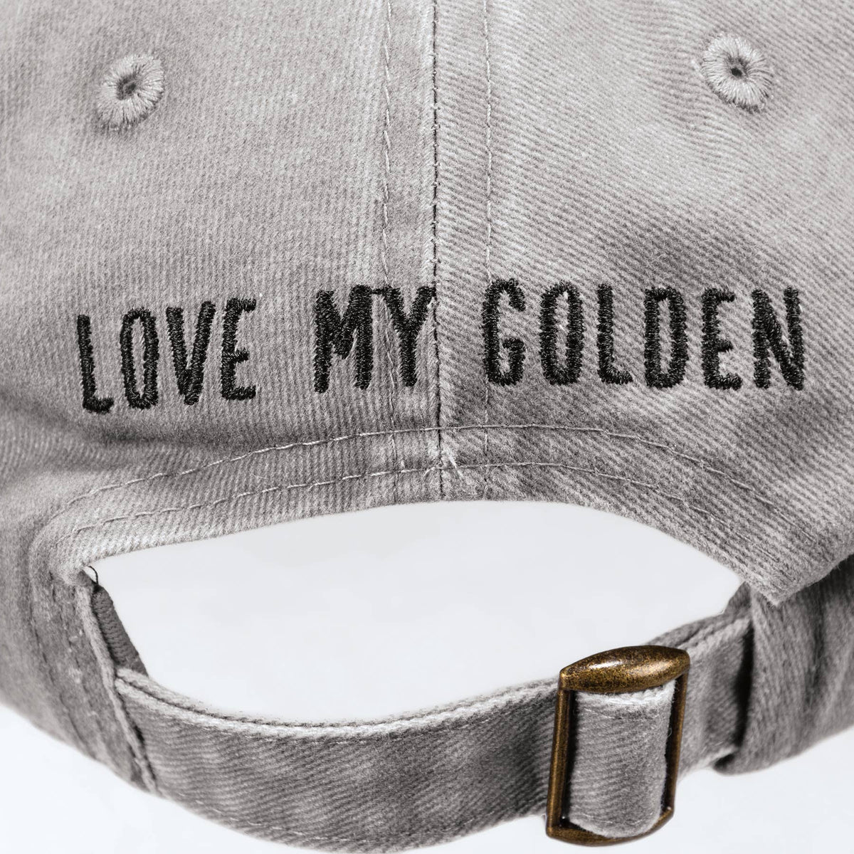 Love My Golden Retriever Baseball Cap