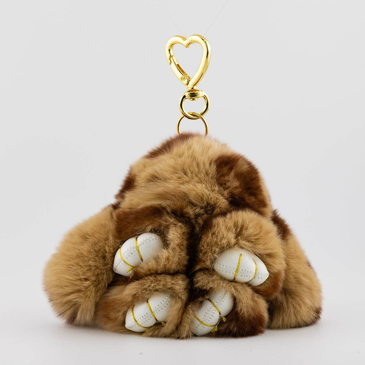 4.5 Inches x 3.5 Inches Fluffy Bunny Keychain Accessories | WB-00290 ~ WB-00295: #4