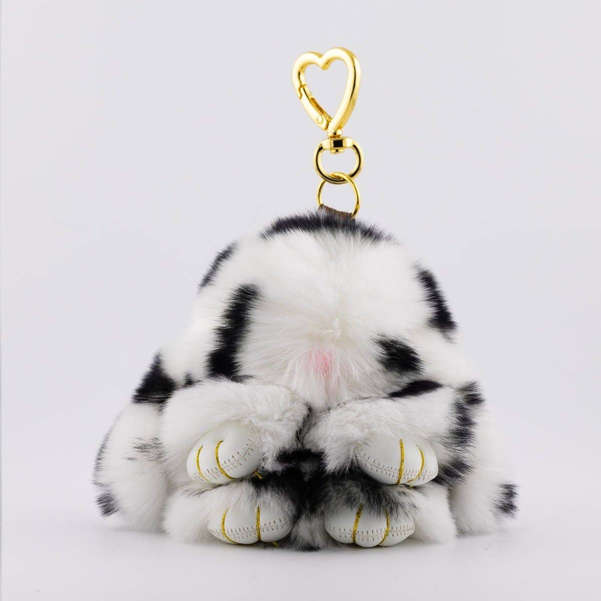 4.5 Inches x 3.5 Inches Fluffy Bunny Keychain Accessories | WB-00290 ~ WB-00295: #3