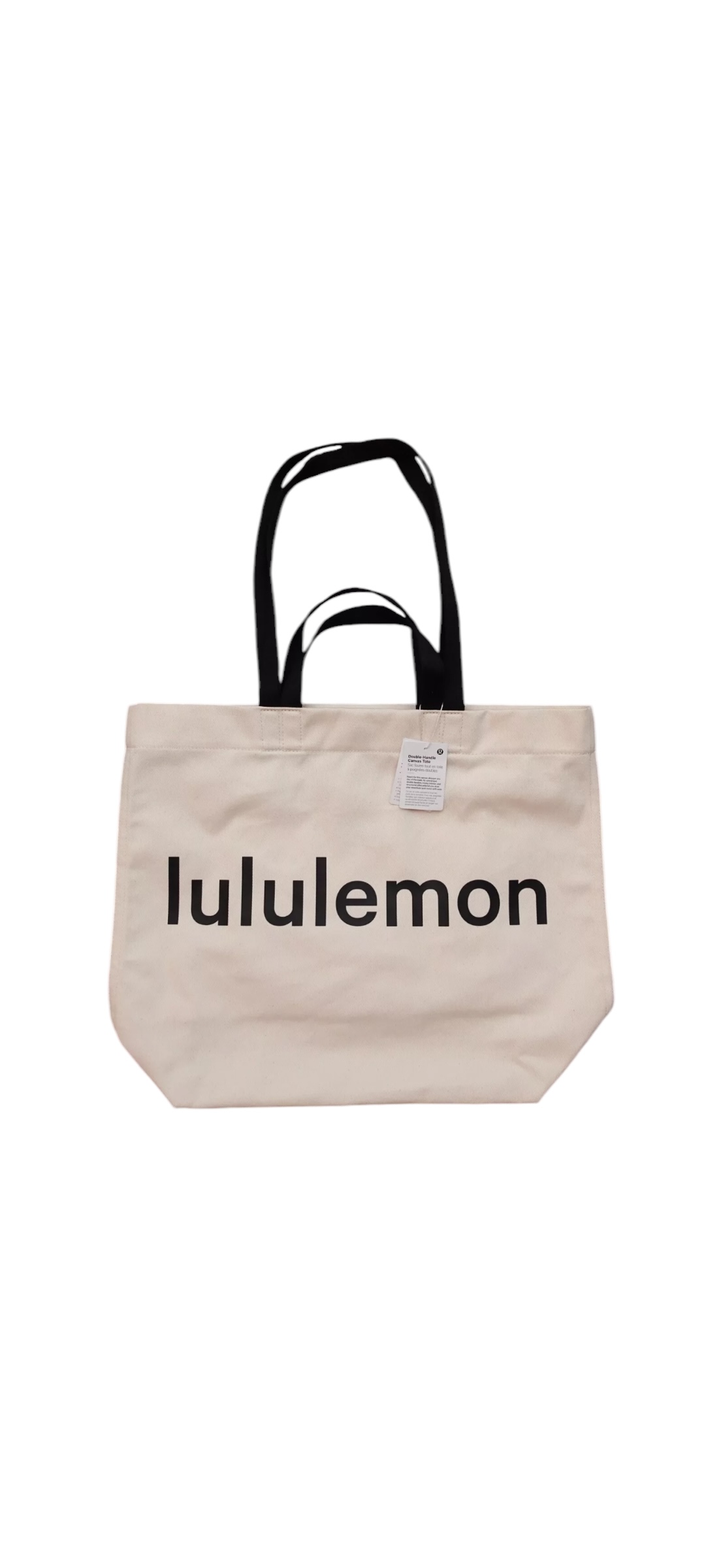 Lululemon Double-Handle Canvas Tote Bag 17L - Image 9