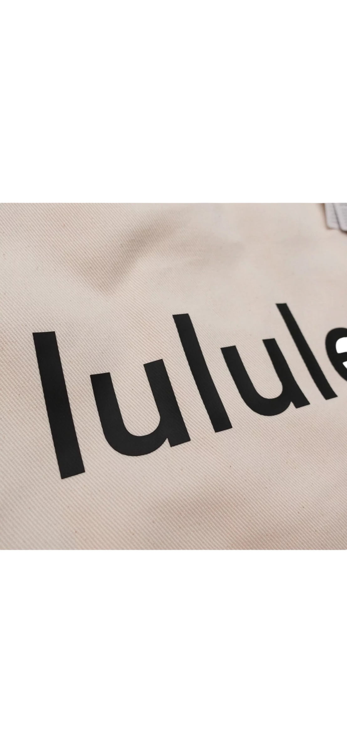 Lululemon Double-Handle Canvas Tote Bag 17L - Image 8