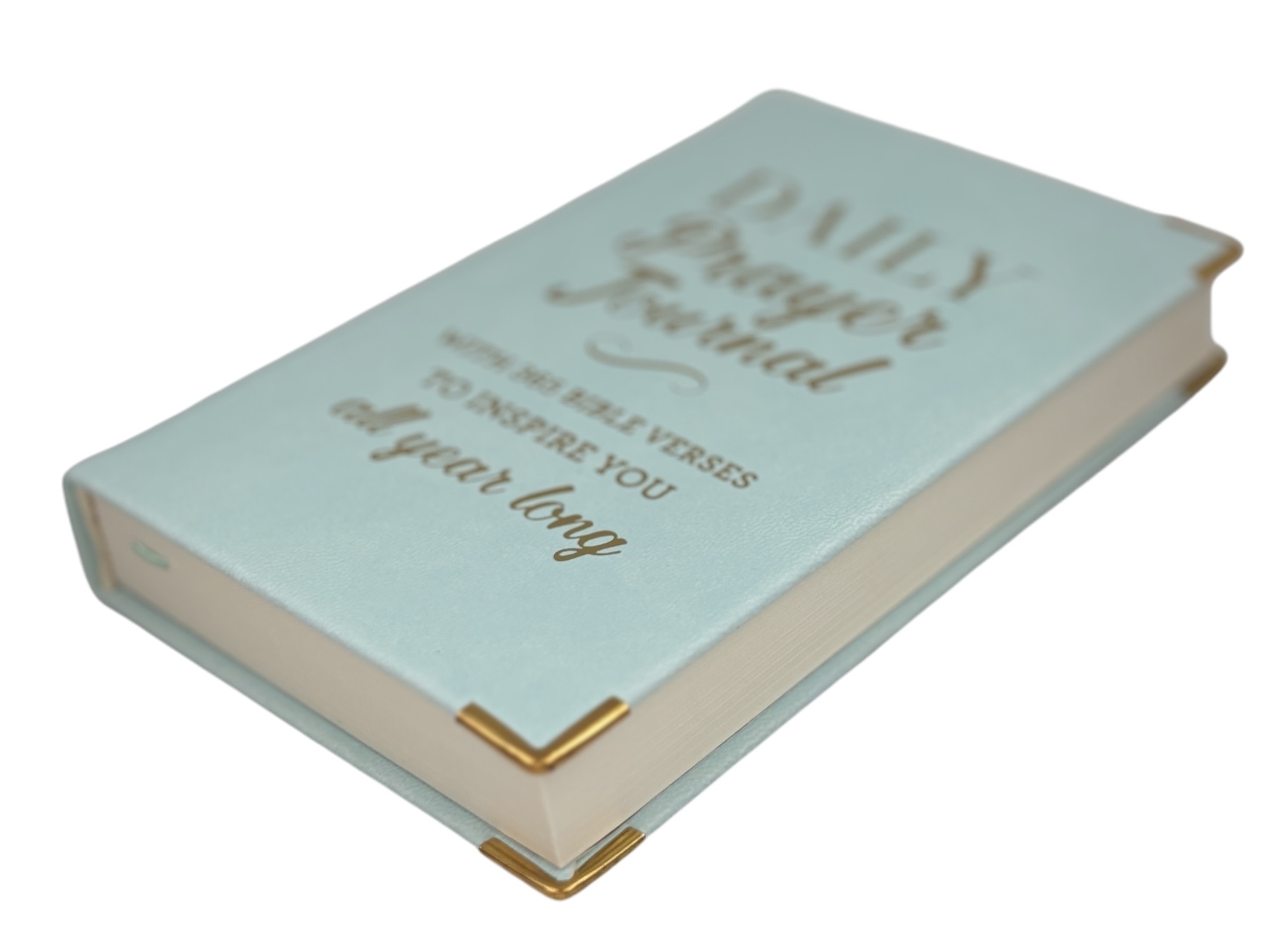 Daily Prayer Journal with 365 Bible Verses - A Journal to Inspire You Each & Every Day, Mint