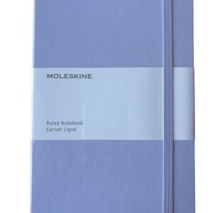 Moleskine Classic Collection Hard Cover Ruled Notebook, 240 Lined Pages, Acid - Free Paper, 5 x 8.25 Expandable Inner Pocket