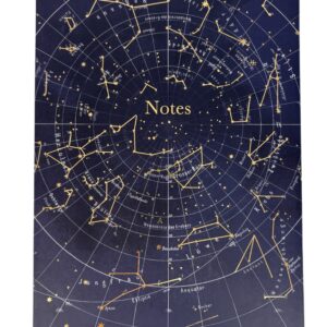 Punch Studio Hard Cover Lined 60 Sheets XL Note Pad 6.75"x10"