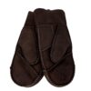 Portolano Unisex Shearing Mitten Dark Brown