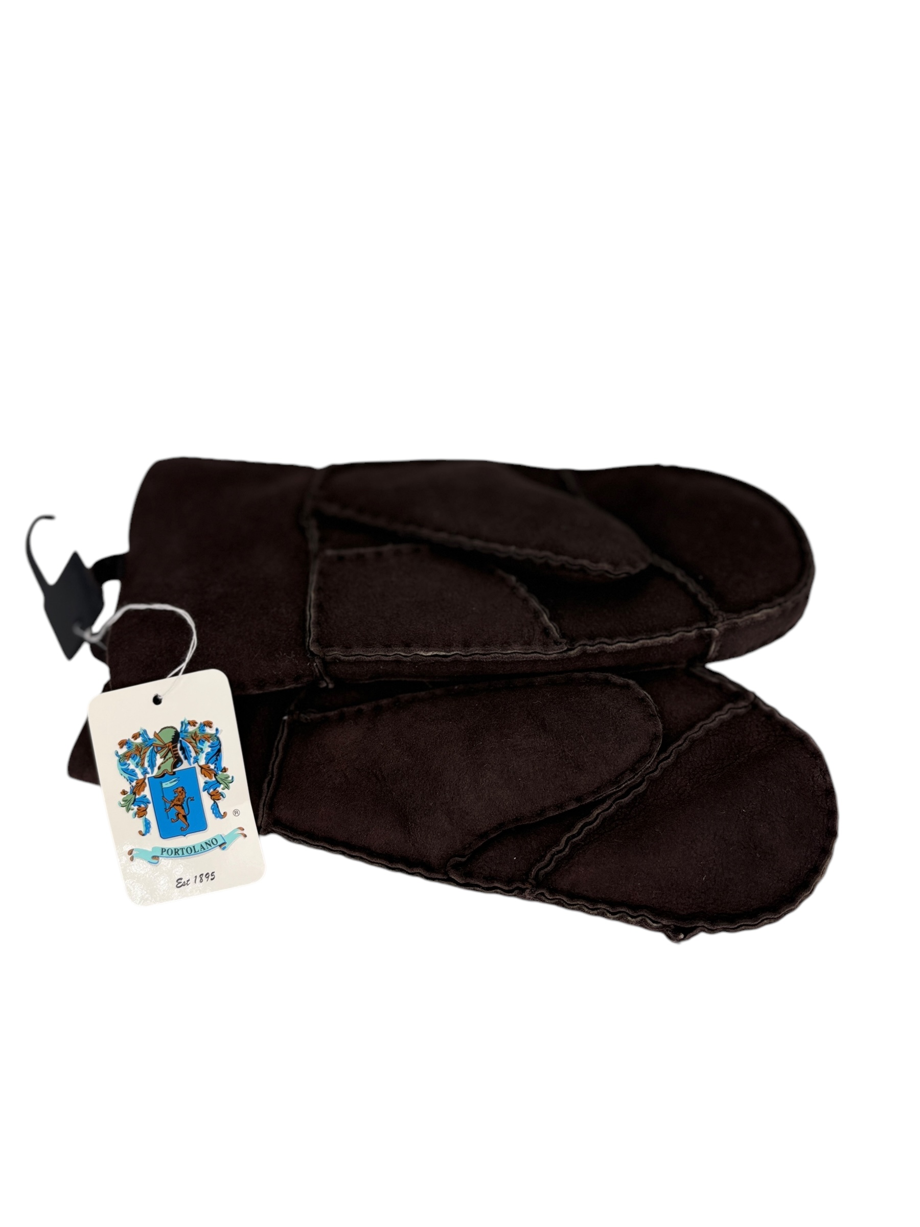 Portolano Unisex Shearing Mitten Dark Brown - Image 5
