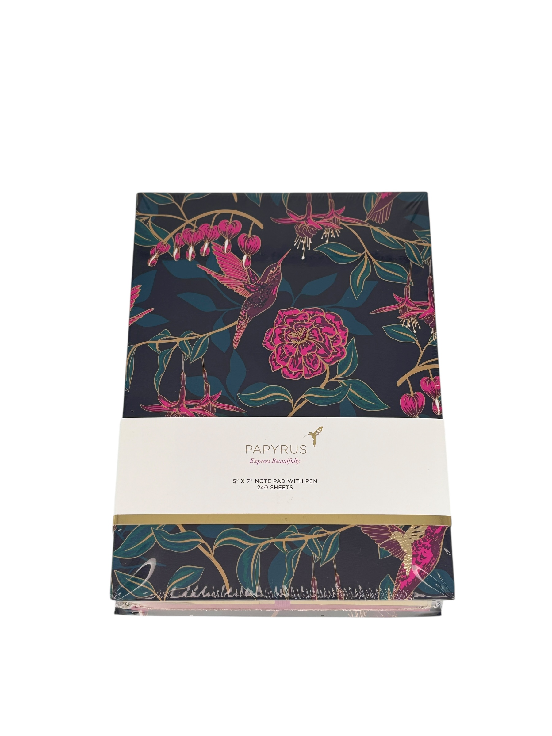 Papyrus Express Beautifully 5"x7" Note Pad with Pen 240 Sheets - Image 6