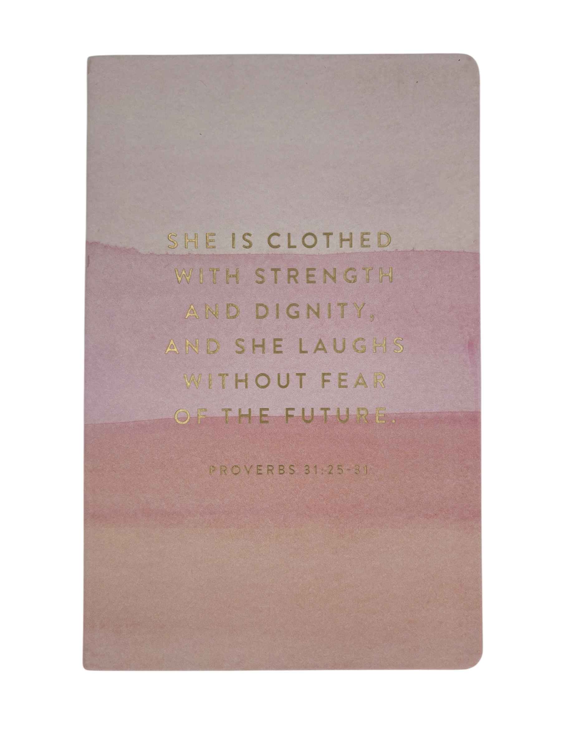 Eccolo Bible Notebook "SHE IS CLOTHED IN STRENGTH AND DIGNITY. Proverbs 31:25"  5.5"x8.5" - Image 6