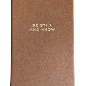 Eccolo Christian Notebook "Be still and Know" with Bible Verses - Image 4