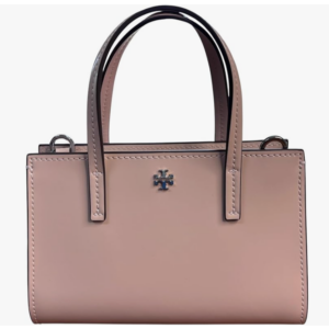 Alternative view of Tory Burch Blake Patent Mini Tote Soft Pink 7.75"x4.5" w Detachable Strape