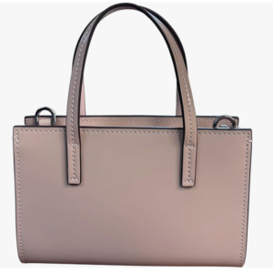 Tory Burch Blake Patent Mini Tote Soft Pink 7.75"x4.5" w Detachable Strape - Image 3