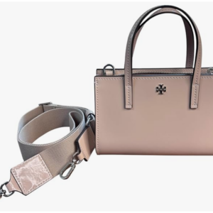 Tory Burch Blake Patent Mini Tote Soft Pink 7.75"x4.5" w Detachable Strape - Image 4