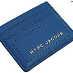 Marc Jacobs Leather Card Case Stellar Blue  $95 NWT