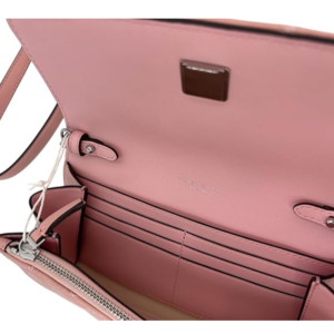 Tory Burch Willa Leather Chain Wallet 156095 Rose Sachet 668 - Image 4