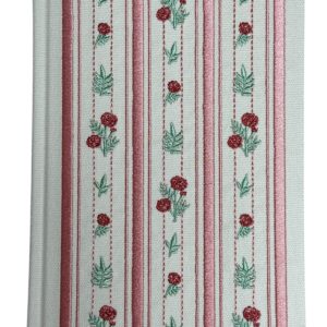 Punch Studio Embroidery White/Red Journals