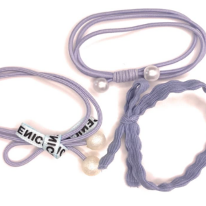 Alternative view of “48Pack Cute Hair Ties Set Multi-Color Elastics Gift Party Favors Everyday Hair