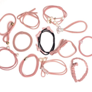 “48Pack Cute Hair Ties Set Multi-Color Elastics Gift Party Favors Everyday Hair - Image 3