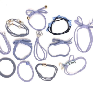 “48Pack Cute Hair Ties Set Multi-Color Elastics Gift Party Favors Everyday Hair - Image 5