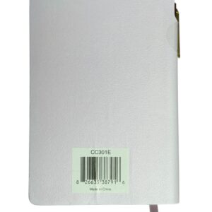 Eccolo, Pocket Pen Journal "Blessed is She Who Believes." Light Pink - Image 4