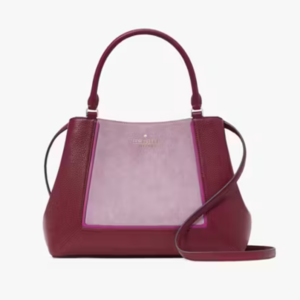 Kate Spade Medium Lena Blackberry Satchel NWT MSRP $469