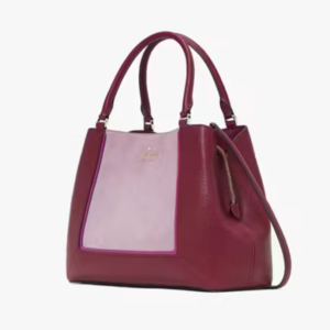 Kate Spade Medium Lena Blackberry Satchel NWT MSRP $469 - Image 3