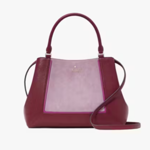 Kate Spade Medium Lena Blackberry Satchel NWT MSRP $469 - Image 6